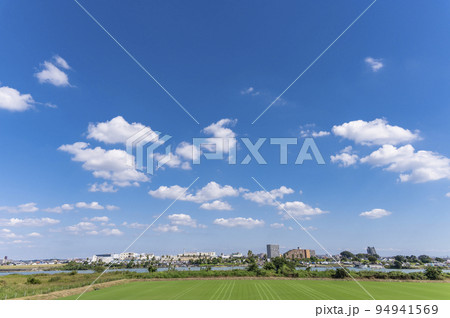 河川敷のグラウンド 河川敷のグラウンド 94941569