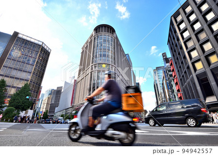 日本橋北詰交差点風景風景 日本橋北詰交差点風景風景 94942557
