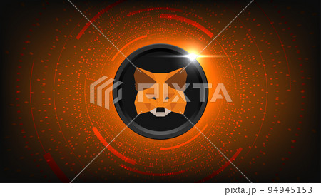 MetaMask crypto wallet for Defi, Web3 Dapps and NFTs concept banner background. 94945153