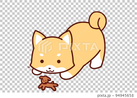 柴犬玩毛絨玩具 94945658