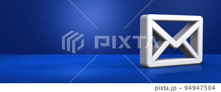 3Dのメールアイコン 94947504