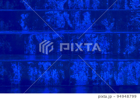 Blue spotted steps as abstract background 94948799