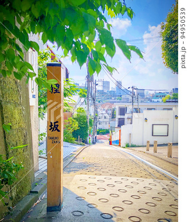《東京都》港区元麻布の狸坂 《東京都》港区元麻布の狸坂 94950539