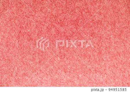 和紙の背景素材(無地・さんご色) 和紙の背景素材(無地・さんご色) 94951585