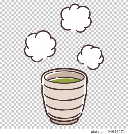温かい緑茶 94952071