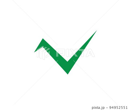 Checklist check mark logo vector or icon Checklist check mark logo vector or icon 94952551