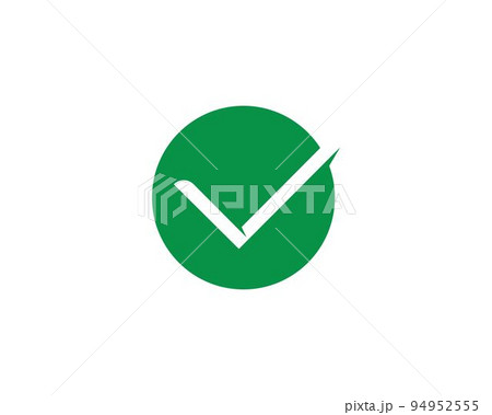 Checklist check mark logo vector or icon 94952555
