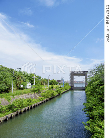 江戸川水閘門 94952811