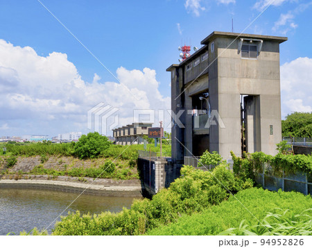 江戸川水閘門 94952826
