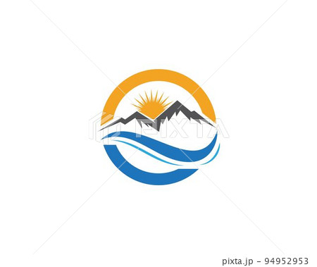Mountains Logo Template 94952953