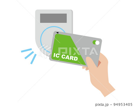 キャッシュレス決済　交通系ICカード 94953405