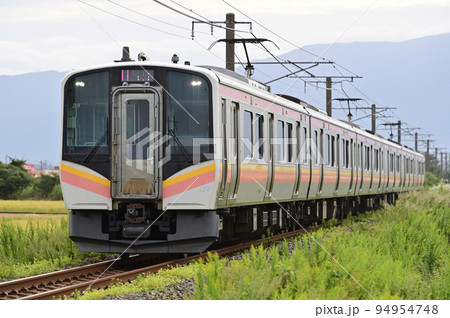 白新線　西新発田ー佐々木　JR東日本　E129系　B9編成（新潟） 94954748