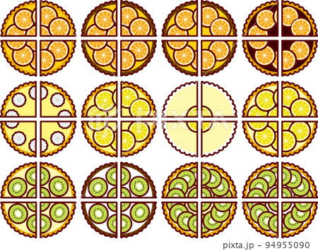 タルト　カット3 94955090