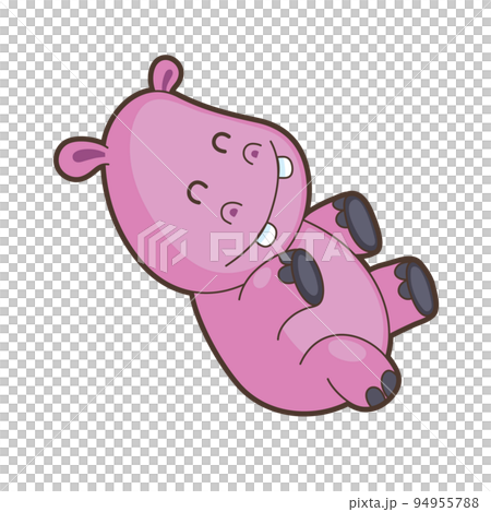 Hippopotemus character cartoon icon png 94955788