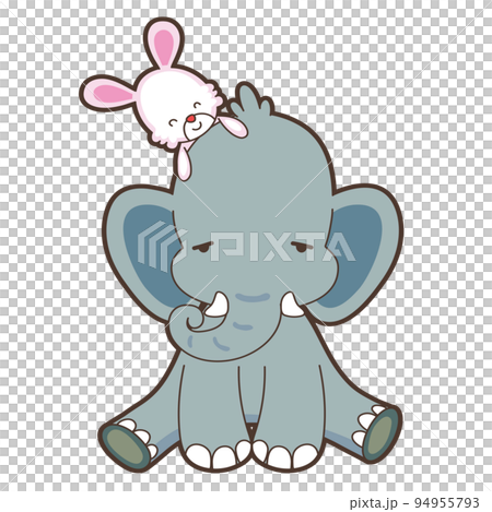 Elephant character cartoon icon png 94955793