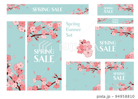 バナーセット_桜 94958810