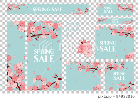 バナーセット_桜 94958810