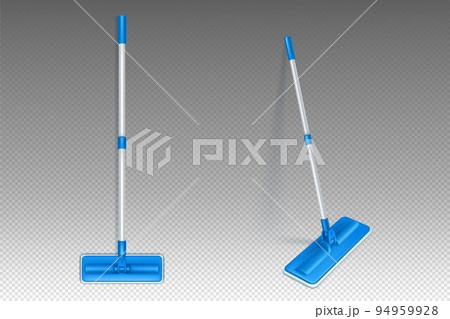 Mop or swab household cleaning equipment, vector 94959928