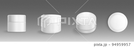 Cream jar, cosmetics package for face or skin care Cream jar, cosmetics package for face or skin care 94959957