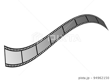 流れるようなフイルムのイラスト 流れるようなフイルムのイラスト 94962150