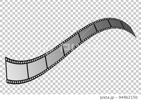流れるようなフイルムのイラスト 流れるようなフイルムのイラスト 94962150