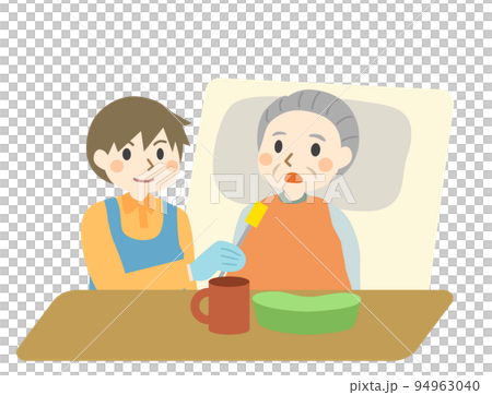 Elderly person oral care bed sponge 94963040