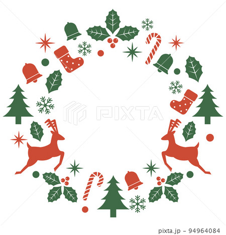 クリスマスモチーフのリース クリスマスモチーフのリース 94964084