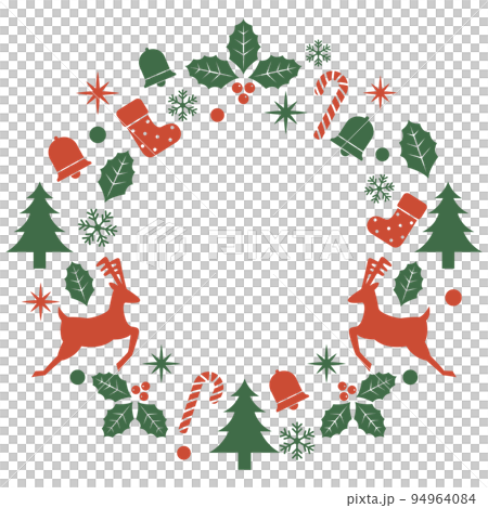 クリスマスモチーフのリース クリスマスモチーフのリース 94964084