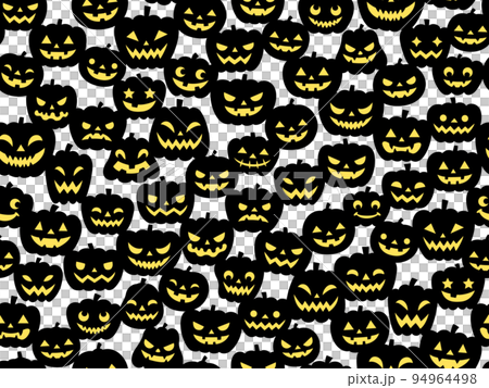 Halloween pumpkin pattern background Halloween pumpkin pattern background 94964498
