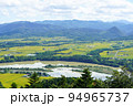 上金剛山展望台から眺める田園風景 94965737