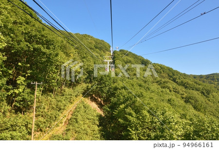 晴天の登別の風景 北海道 晴天の登別の風景 北海道 94966161