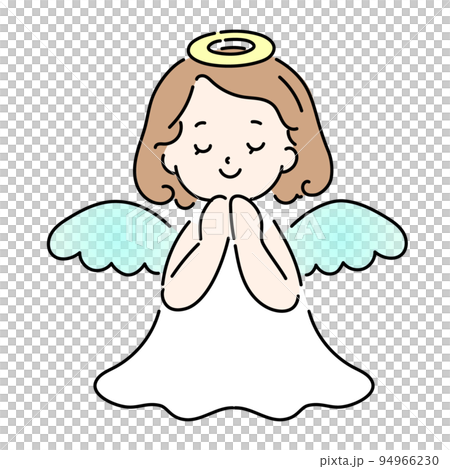 天使女孩的插圖 94966230