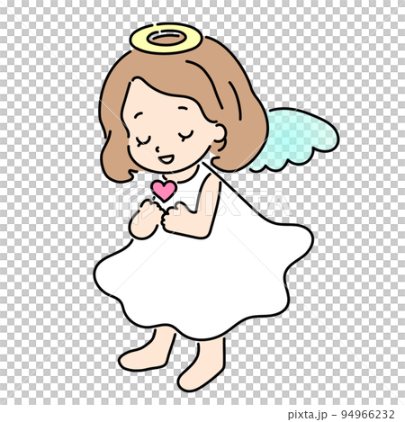 Illustration of an angel girl 94966232