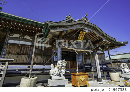 岩屋神社　拝殿　兵庫県淡路市 94967528