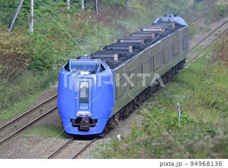 室蘭本線　礼文ー小幌　JR北海道　キハ281系　キハ281-5（函館）　北斗 94968136