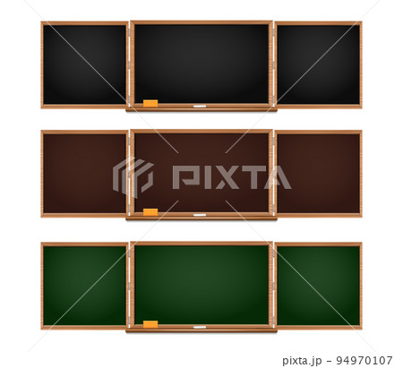 Chalkboard black and green. Back to school Chalkboard black and green. Back to school 94970107