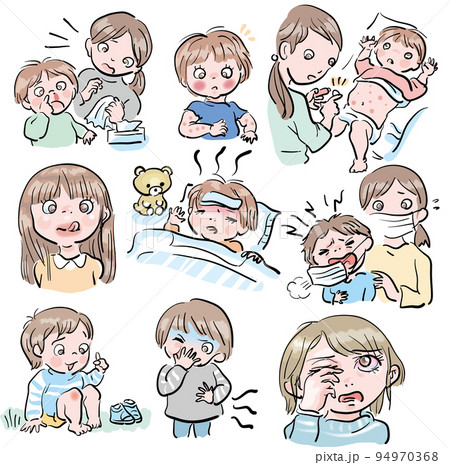 子どもの病気と怪我 子どもの病気と怪我 94970368