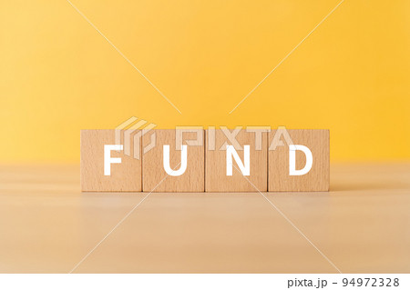 FUNDと書かれたブロック FUNDと書かれたブロック 94972328