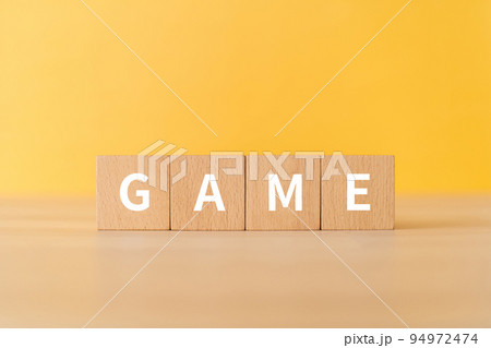 GAMEと書かれたブロック GAMEと書かれたブロック 94972474