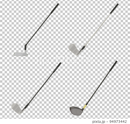 一套四個高爾夫球桿 一套四個高爾夫球桿 94973442