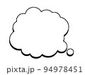 シンプル吹き出し 94978451