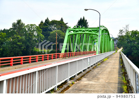 信濃川橋／信濃川 津南駅側より望む(新潟県津南町)【2022.9】 94980751