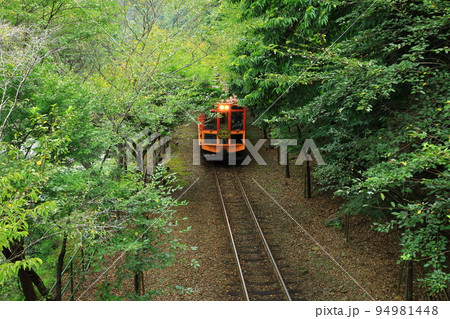 トロッコ保津峡駅　嵯峨野トロッコ列車 94981448