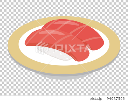 マグロの握り寿司のイラスト 94987596