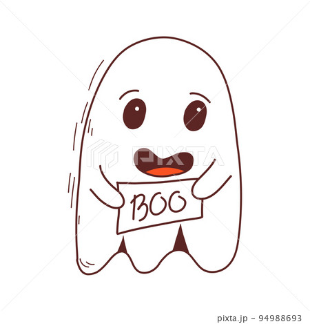 Spooky halloween ghost. Spooky poltergeist. Halloween scary ghostly monster. Halloween element. Trick or treat concept. Spooky halloween ghost. Spooky poltergeist. Halloween scary ghostly monster. Halloween element. Trick or treat concept. 94988693