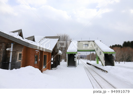 北海道 遠軽 JR石北本線安国駅 北海道 遠軽 JR石北本線安国駅 94991079