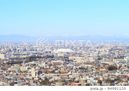 名古屋市、ナゴヤドームとその周辺の風景 94991120