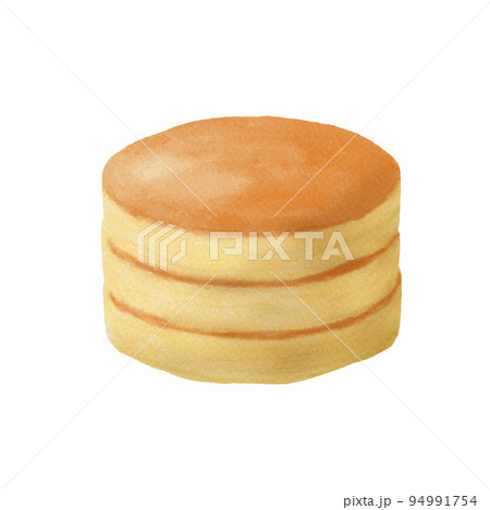 ホットケーキ（手描き） 94991754