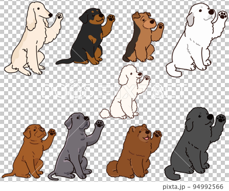 簡單可愛的狗插畫集 G 與主線 94992566