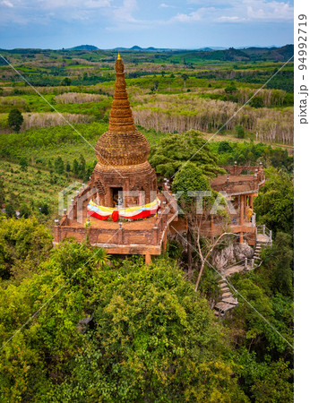 Thamma Park or Dharma park Ban Khao Na Nai, temple complex in Surat Thani, Thailand 94992719